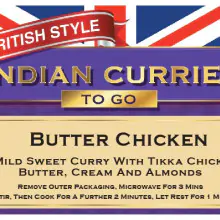 ไก่ผัดเนย - British Indian Curries To Go