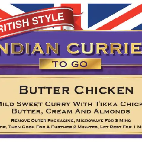 ไก่ผัดเนย - British Indian Curries To Go