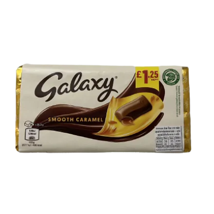 Galaxy Caramel Cholate Bar 135g