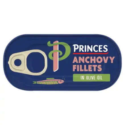 Princes Anchovy Fillets in Olive Oil - 50g