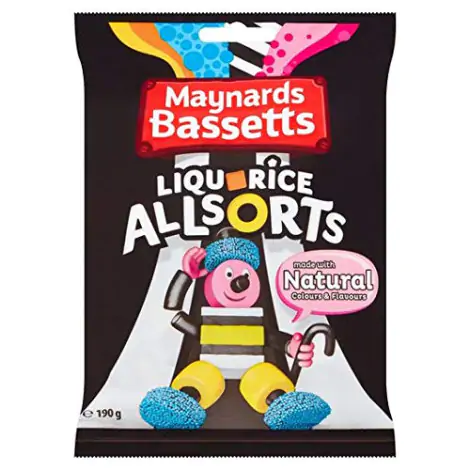 Bassets Liquorice Allsorts - 190g- SR