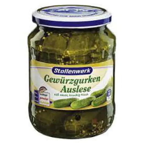 Dill Pickled Gherkin (Dill Gewürzgurken) -670g