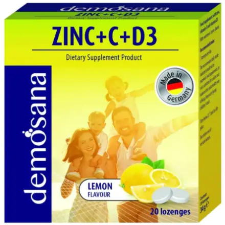 Demosana Zinc + C + D3 Lemon
