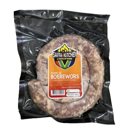 South African Farmers Sausage - SAFFA KITCHEN  - 400g