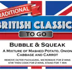 บั้บเบิ้ลแอนด์สควี้ก - British Classics To Go