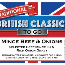 Mince Beef & Onions - British Classics To Go