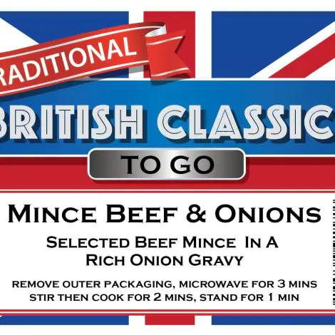 Mince & Onions - British Classics To Go F2/F11