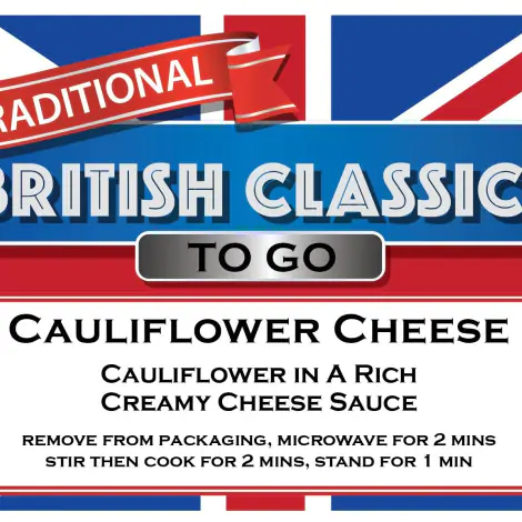 Cauliflower Cheese - British Classics To Go