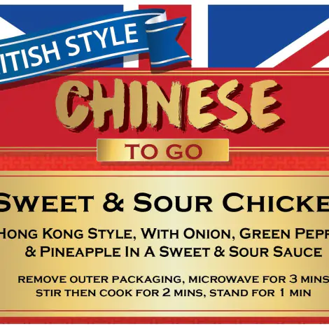 ไก่ผัดเปรี้ยวหวาน - British Style Chinese To Go