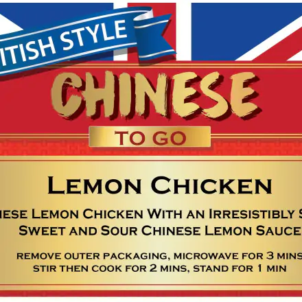 ไก่มะนาว - British Style Chinese To Go  F6