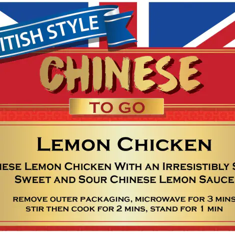 ไก่มะนาว - British Style Chinese To Go  F6