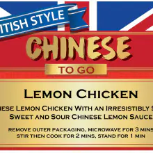 Lemon Chicken - British Style Chinese To Go