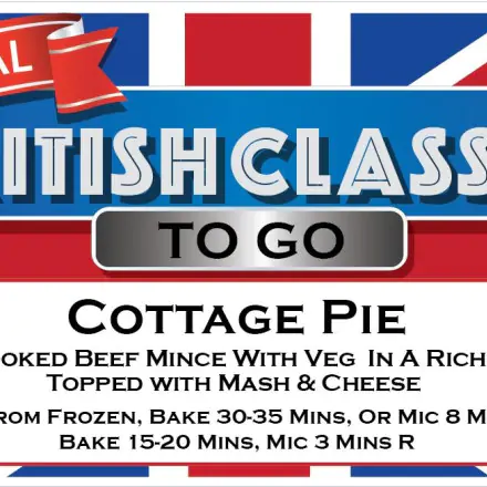 Cottage Pie - British Classics To Go