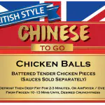 Chicken Balls *No sauce* – British Style Chinese To Go F6