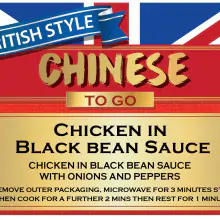 ไก่ผัดซอสถั่วดำ - British Style Chinese To Go  F6