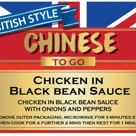 ไก่ผัดซอสถั่วดำ - British Style Chinese To Go  F6