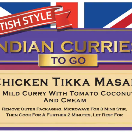 แกงไก่ทิกก้ามาซาล่า - British Indian Curries To Go  F10/11