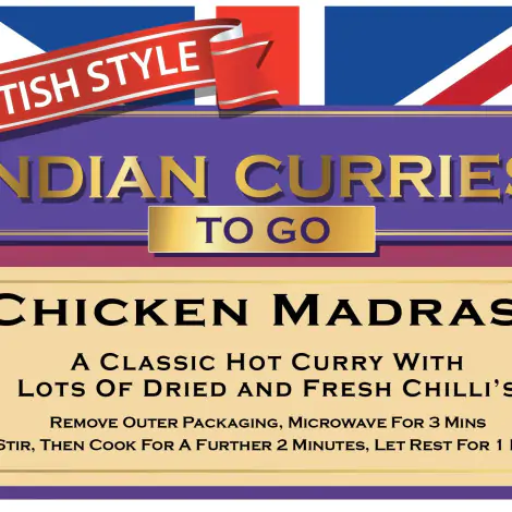 Chicken Madras - British Indian Curries To Go