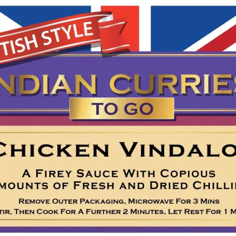 แกงไก่เผ็ด - British Indian Curries To Go