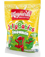 Maynards Bassetts Jelly Snowman - 130g
