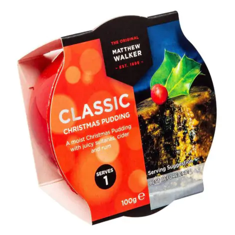 Matthew Walker Classic Christmas Pudding 100g