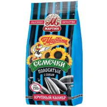 Roasted sunflower seeds  with sea salt - 75 g