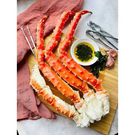 (Discount) King crab legs Approx size 900-1100 gram