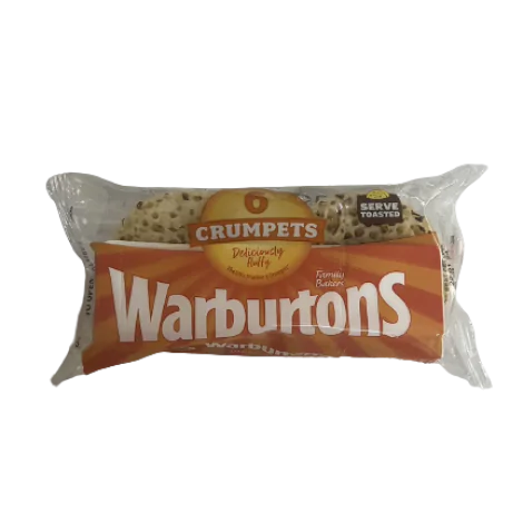 Warburtons Crumpets (6 piece/pack)