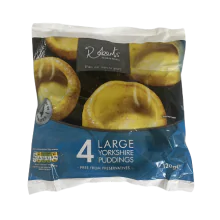Roberts Yorkshire Puddings (4 piece/pack) - 120g