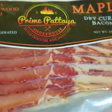 Prime Pattaya Smokehouse English Middle Back Bacon 250g