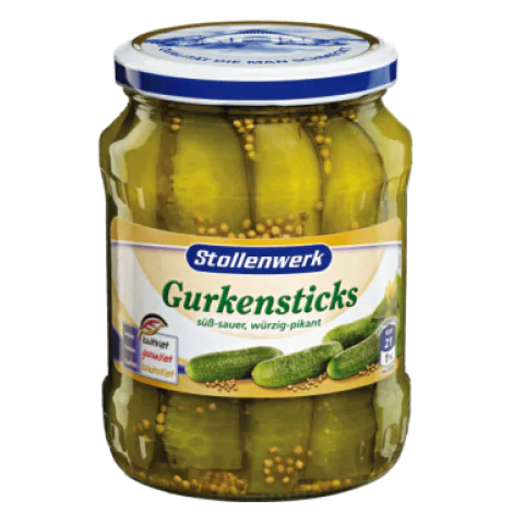 Dill Pickled Gherkin (Dill Gewürzgurken) -670g