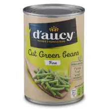 D'aucy Cut Green Beans 400g