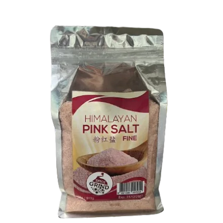 Himalayan pink salt - 350g zip-lock refill bags