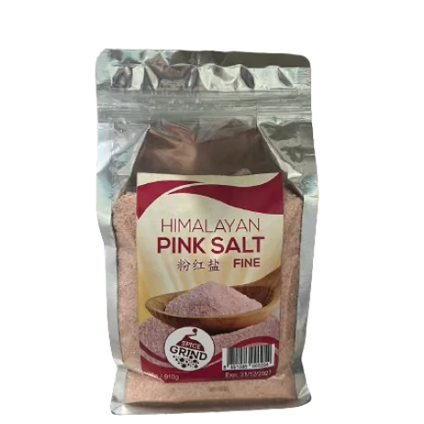 Himalayan pink salt - 350g zip-lock refill bags