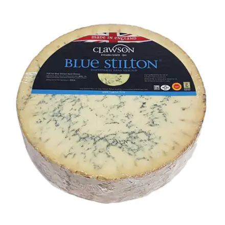 Clawson - Blue Stilton Cheese (approx size 4 kg)