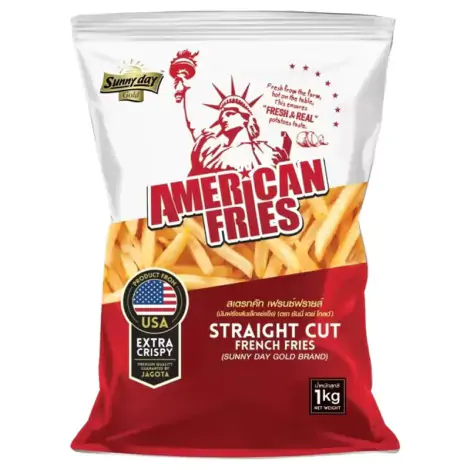 American fries - Staight Cut 3/8 - 1kg