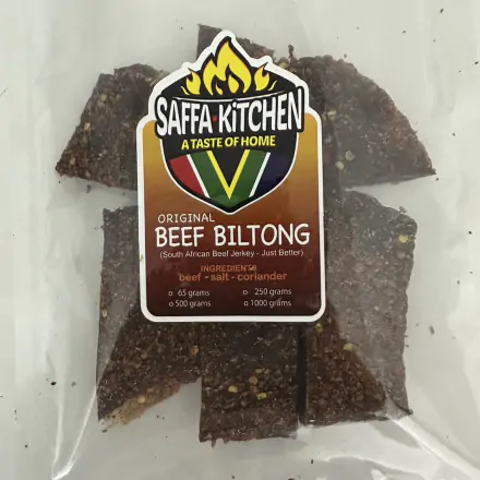 Saffa Kitchen - Beef Jerky - Lean 200g