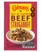 Colman's beef stroganoff
