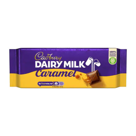 Cadbury Dairy Milk Caramel Chocolate Bar - 120g
