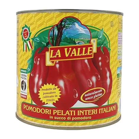 Peeled Plum Tomatoes - 100% Italian Tomato - 2.5kg Catering Size