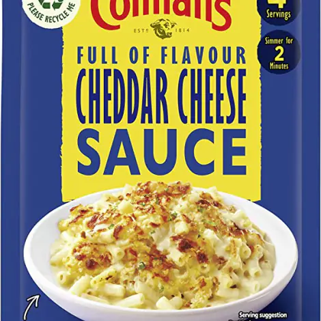 Colman's Cheddar cheese sauce mix
