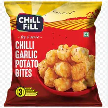 Chill Fill Chili Garlic Potato Bites