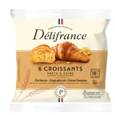 Delifrance Butter Croissant Straight