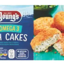 Young's 6 Omega 3 Fish Cakes
