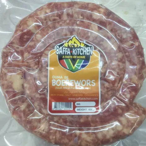 South African Farmers Sausage - Boerewors 500g - F5
