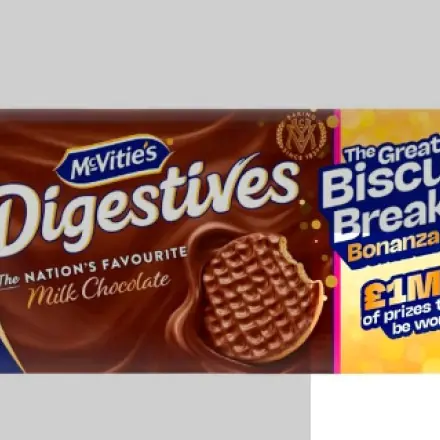 MCVITIE'S Digestives Milk Chocolate 266g
