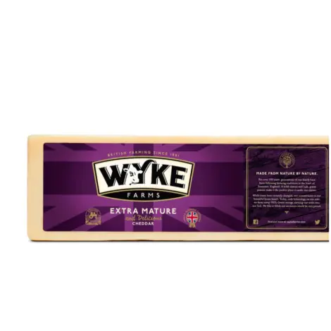DRS0416R WYKE FARMS Extra Mature Cheddar (Approx.2.5/pack)