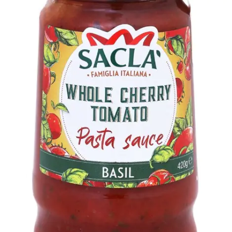 SACLA Cherry Tomato and Basil Pasta Sauce