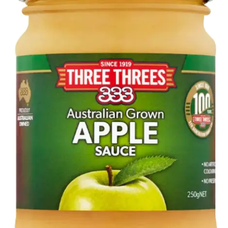 Three Threes Apple Sauce