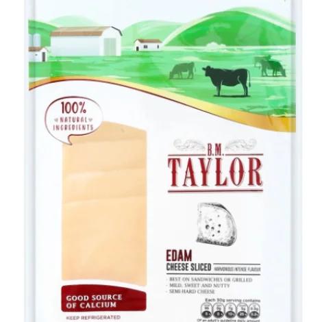 B.M.TAYLOR Edam Cheese Slice 150 g.